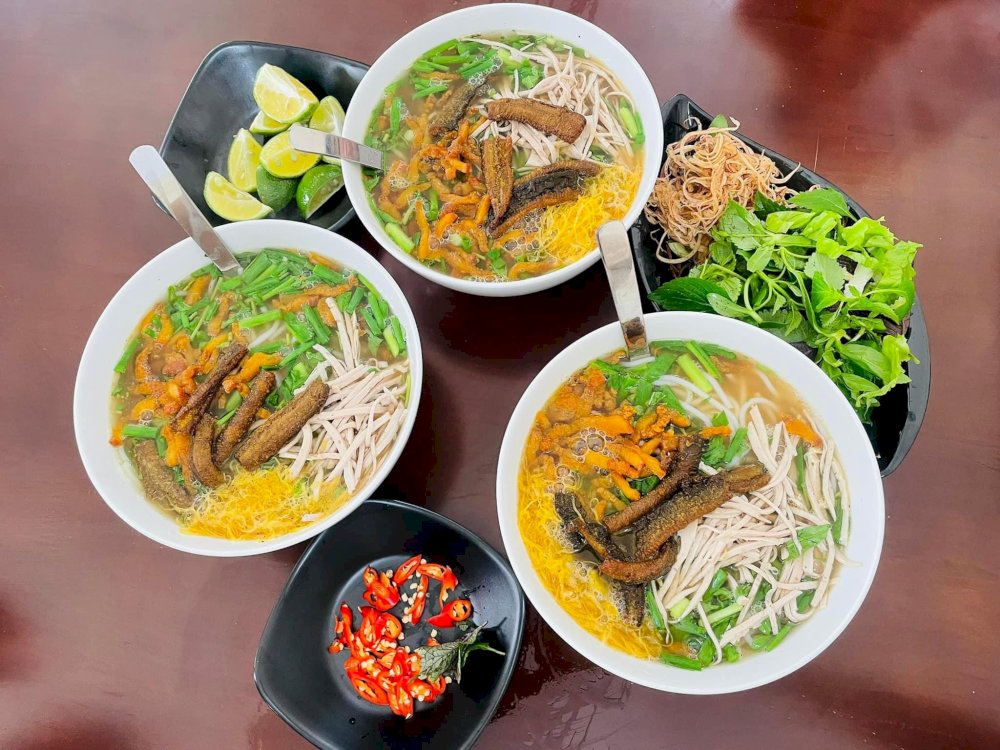 Bún thang lươn Phố Hiến 